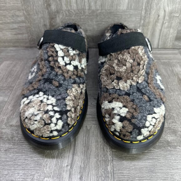 Dr. Marten's Isham Men's size 12 Black Crochet Sling Back Shoes - Picture 4 of 8